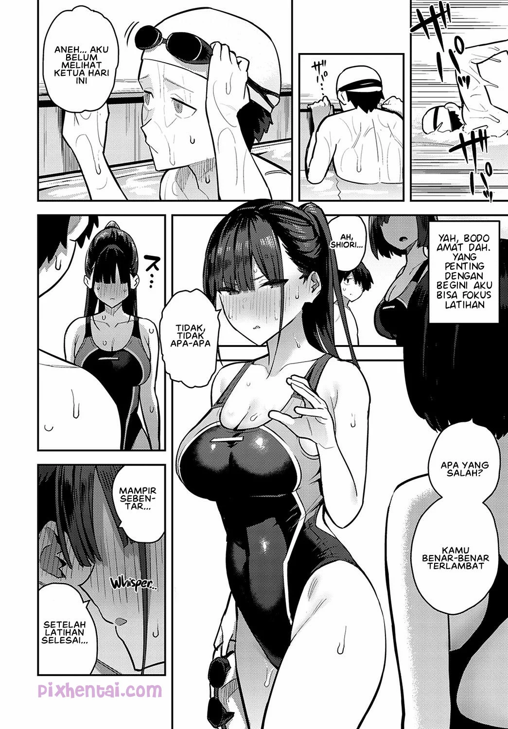 Komik hentai xxx manga sex bokep Getting Jerked Off by the Swimming Club Senpai 18
